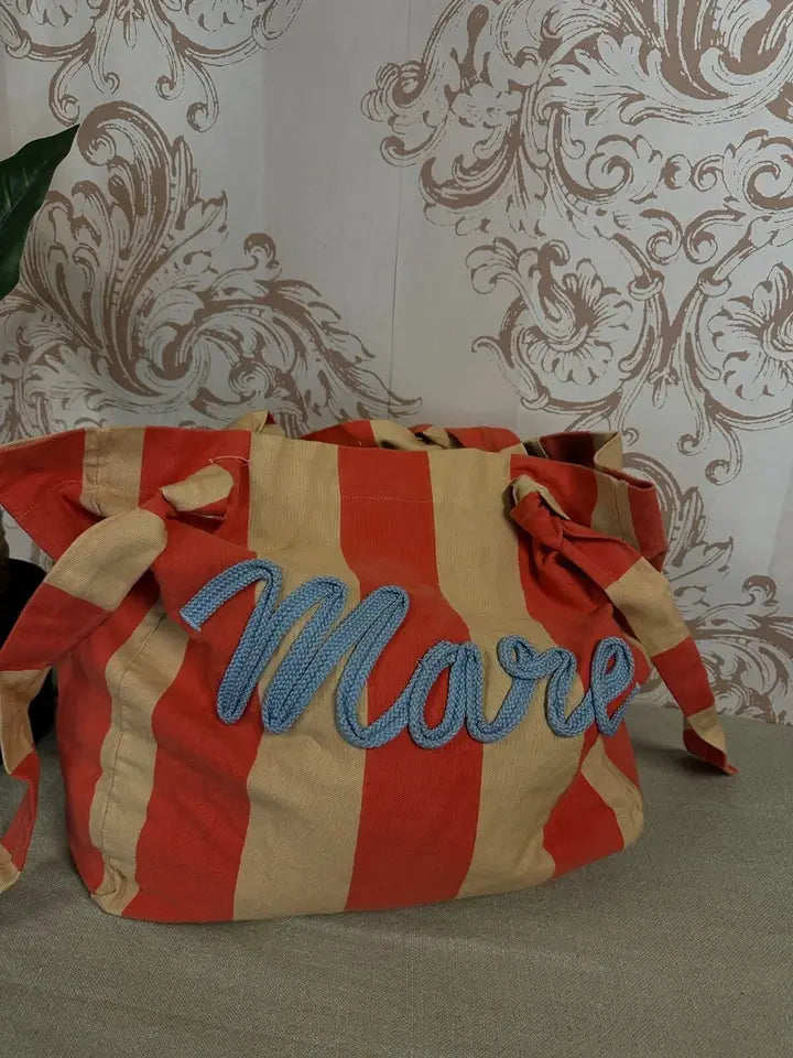 Borsa spiaggia in cotone LUMINA