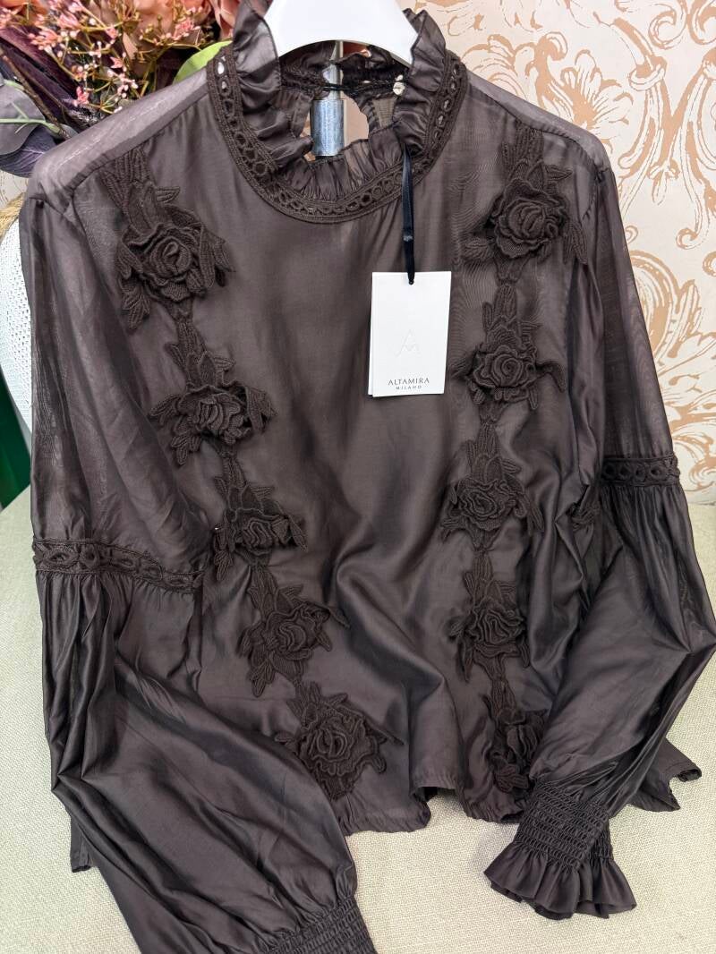 Camicia marrone  Altamira