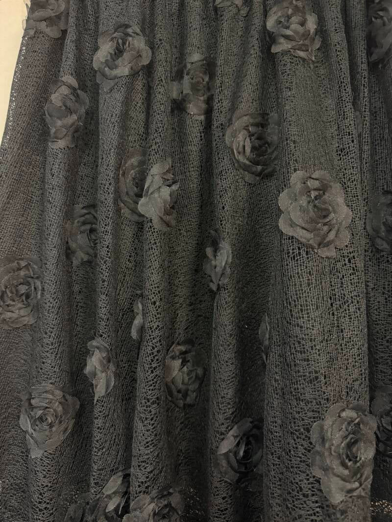 Gonna lunga nera Altamira