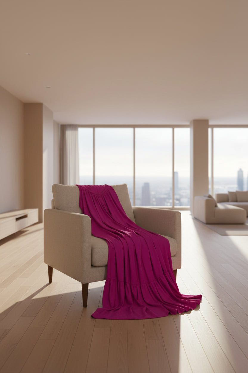 Abito lungo Pink Lumina