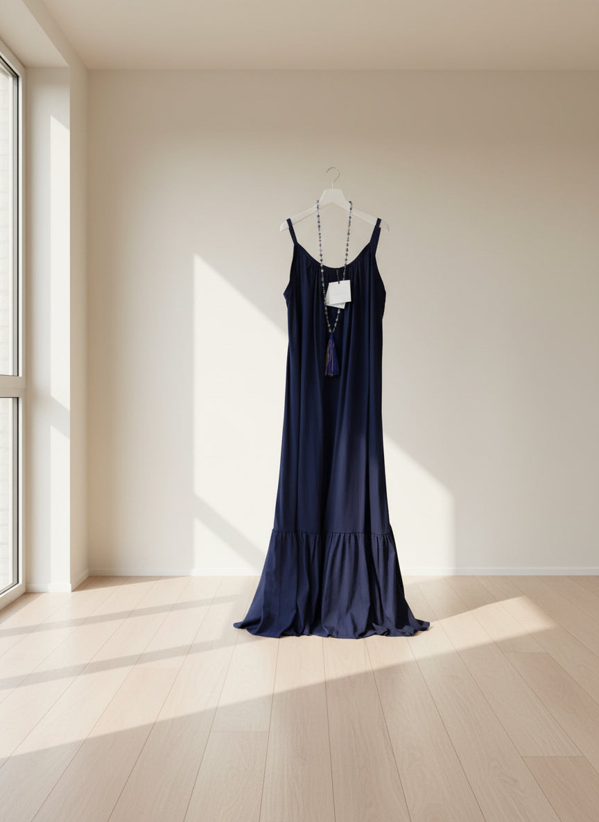 Abito lungo Blue Lumina