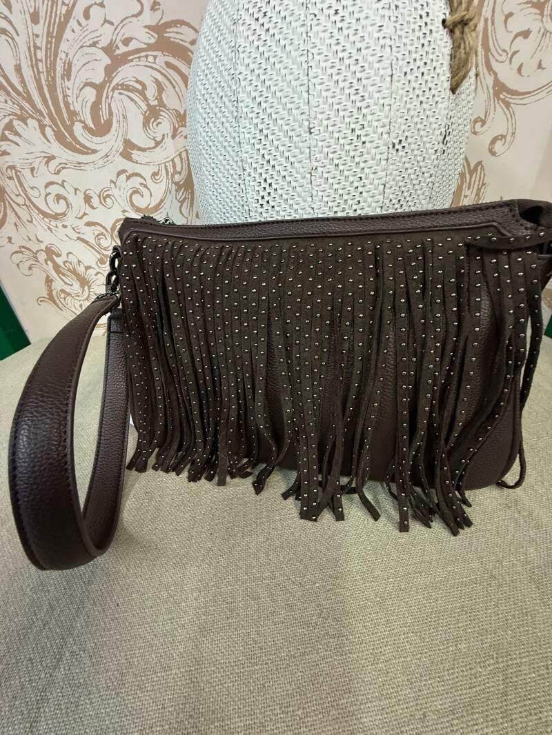 Borsa ecopelle marrone