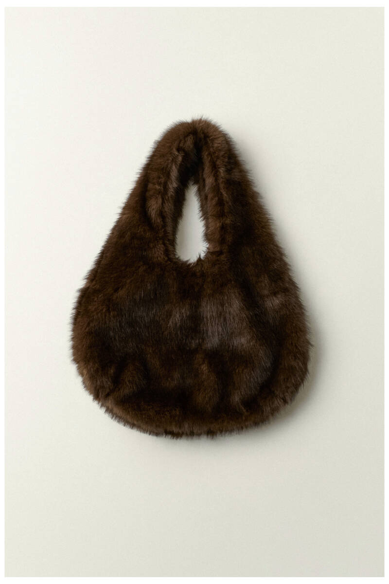 Borsa pelliccia ecologica