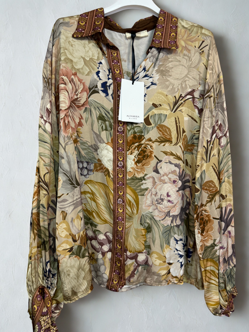 Camicia fantasia floreale