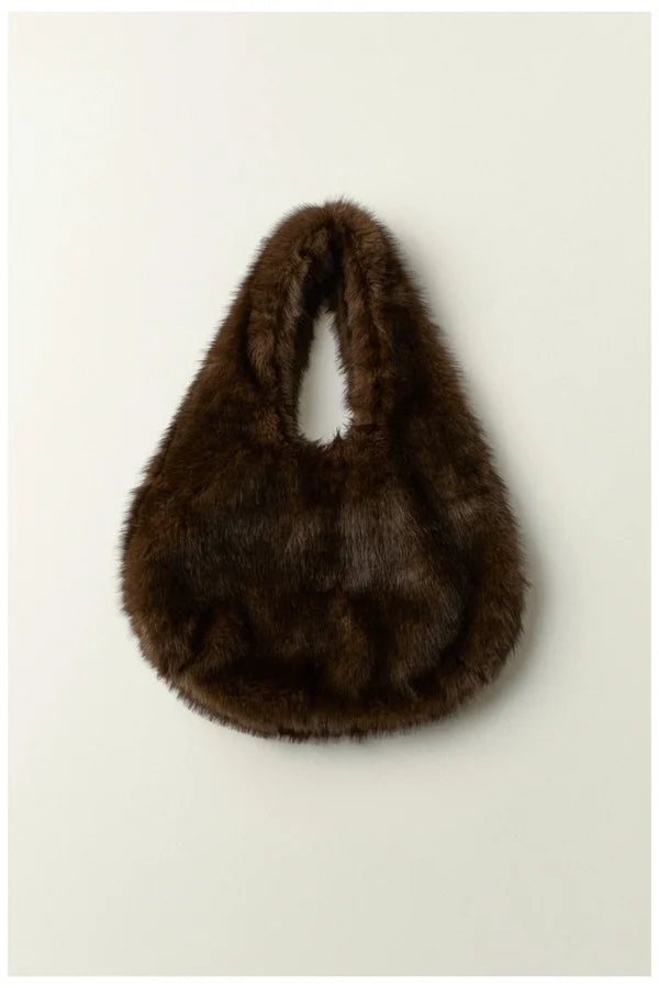 Borsa pelliccia ecologica