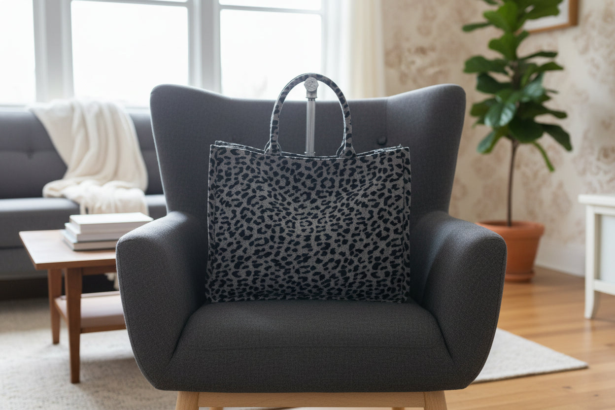 borsa shopping tessuto