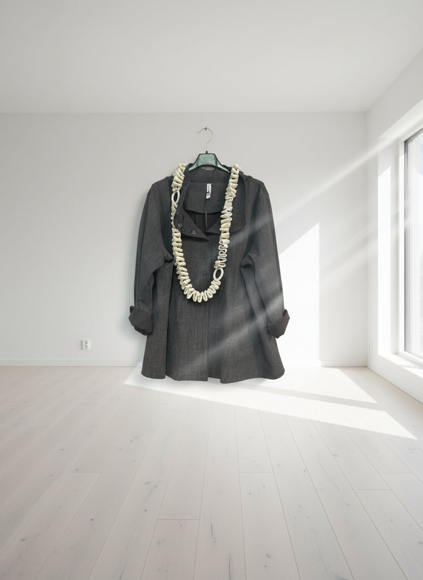 Maglia morbida  bottoni