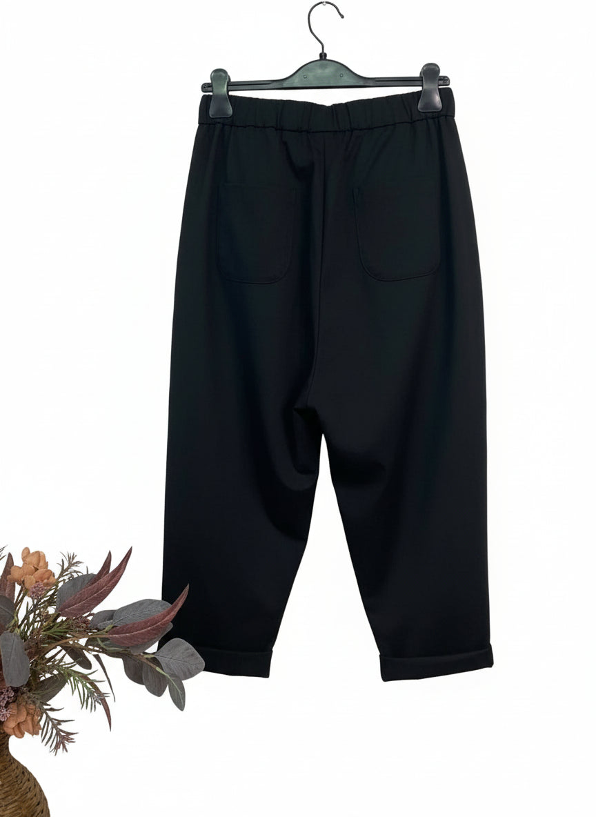 Pantalone baggy nero