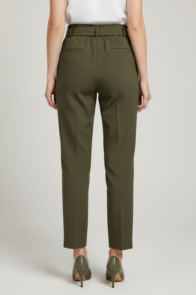 Pantalone classico verde — TG S CIRCONFERENZA MIN CM 74 MAX 80