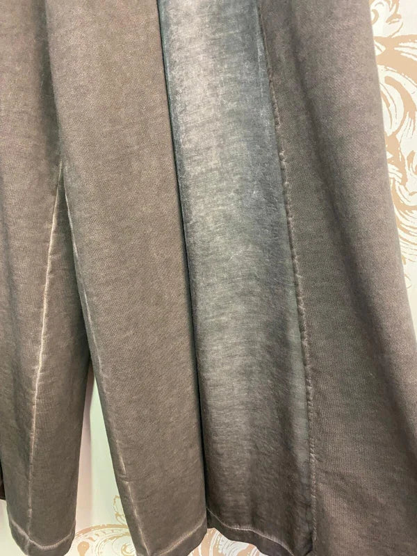 Pantalone morbido marrone