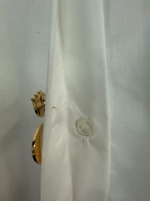 camicia bianca gioiello Altamira