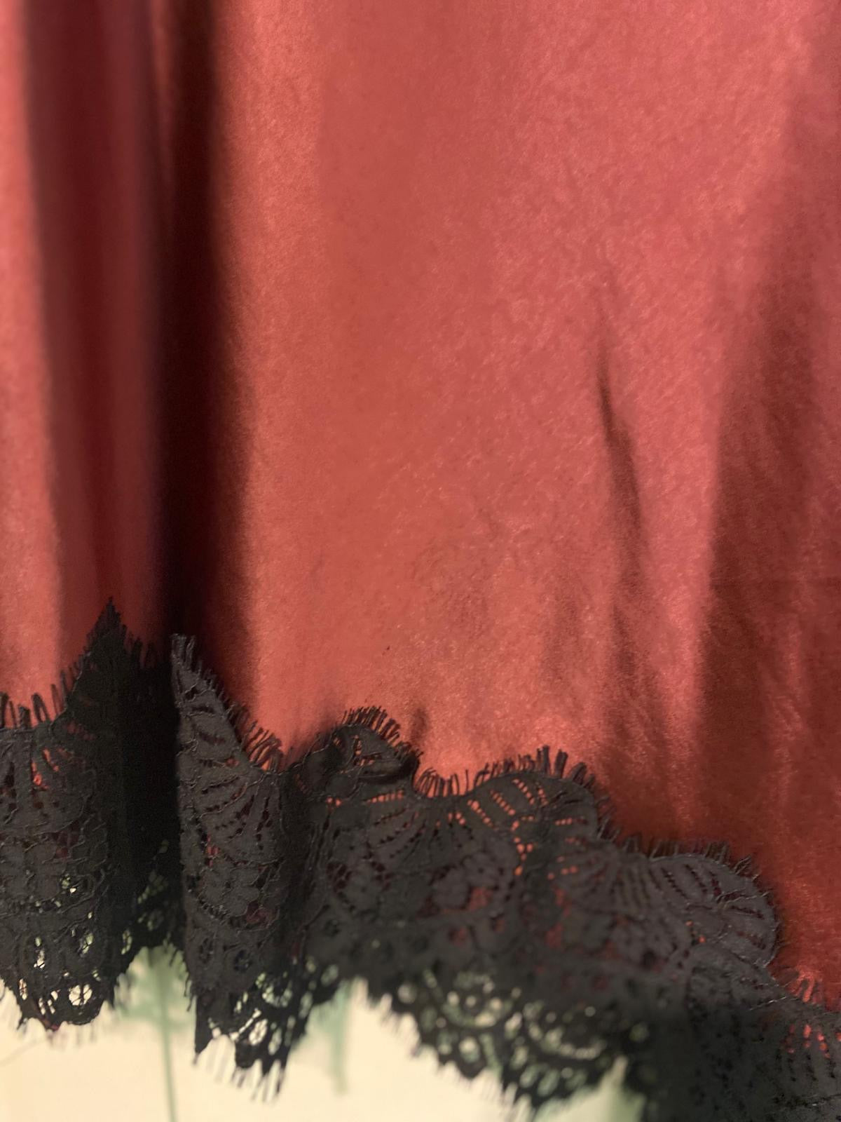 Miniabito sottoveste pizzo