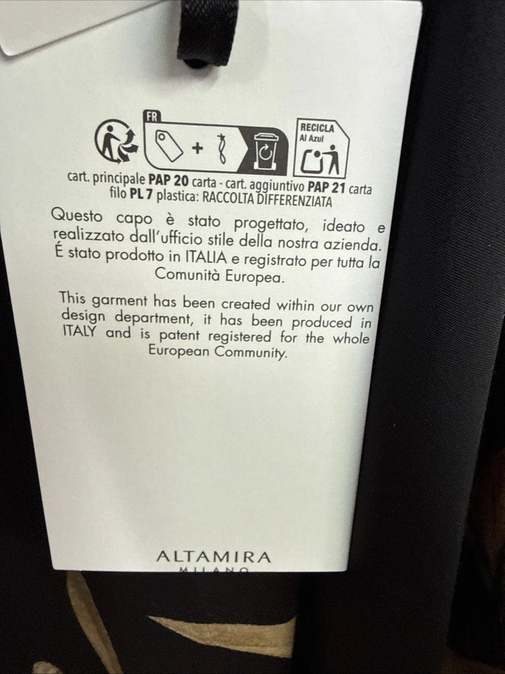 Vestito Lungo Fantasia floreale nero e bianco